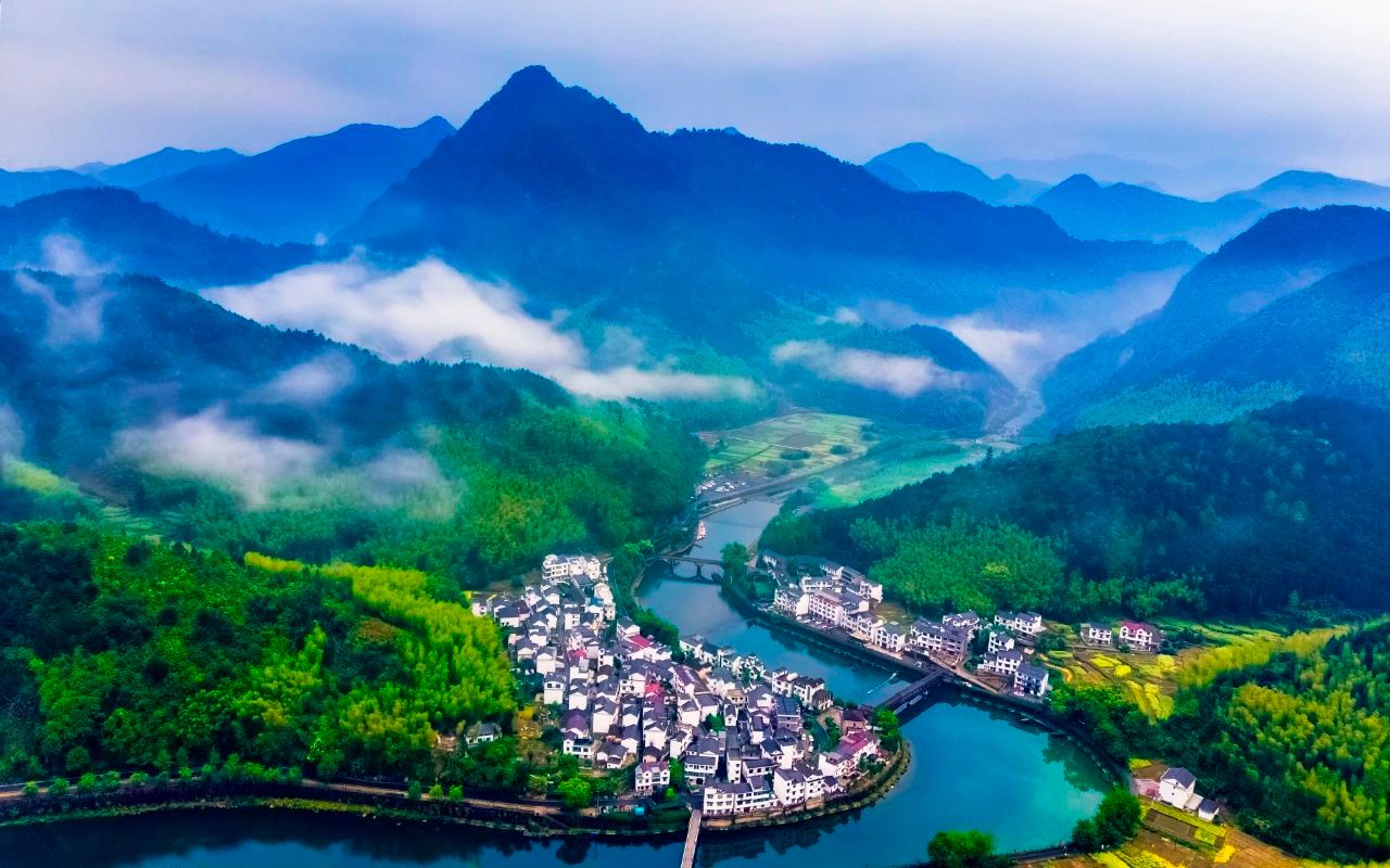 诗画浙江，山水人文画卷